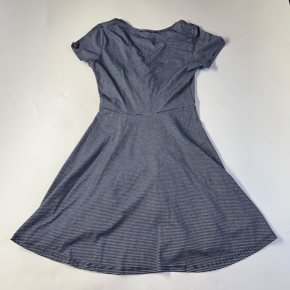 Rolla Coster Navy Stripped Wrap Dress size Small - Picture 5 of 9